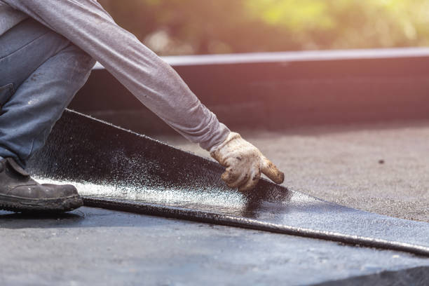 Professional Waterproofing technician working in Millwood, VA
